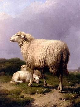 unknow artist Sheep 142 oil painting image